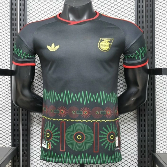 Player Version 2026 Jamaica Dark Grey Reggae Music Culture Special Edition Jersey