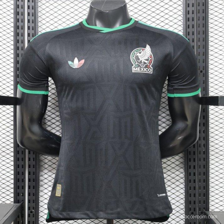Player Version 2026 Mexico Black Dark Monogram Adidas Originals Special Edition Away Jersey