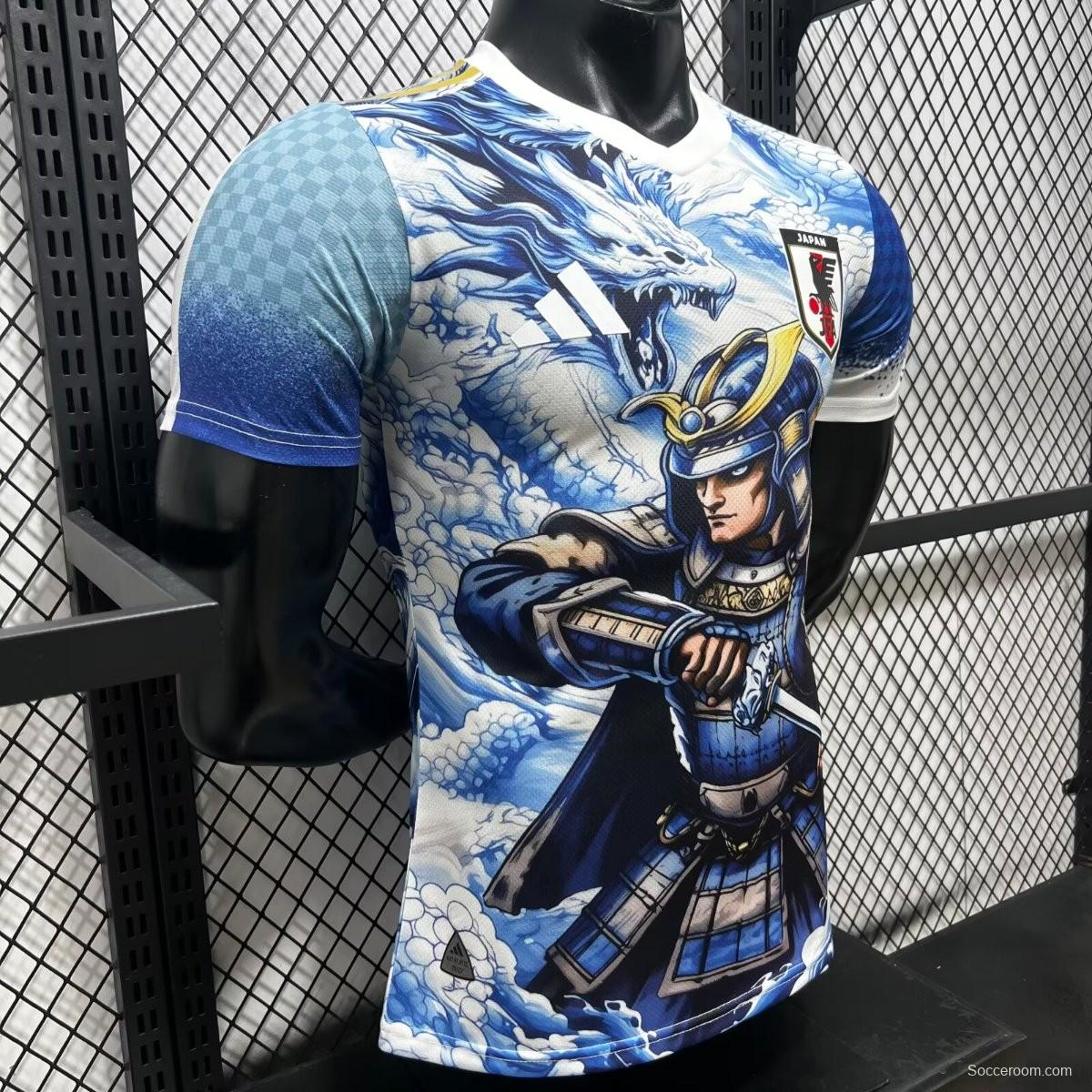 Player Version 2026 Japan Blue Samurai Dragon Special Edition Jersey