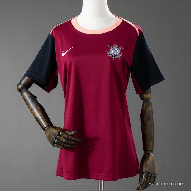26/27 Corinthians Women's Training Jersey - Maroon Jersey