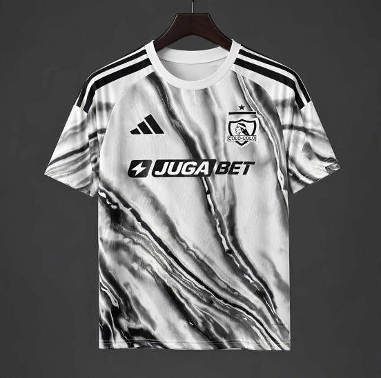 26/27 Colo Colo Black/White Marble Third Jersey