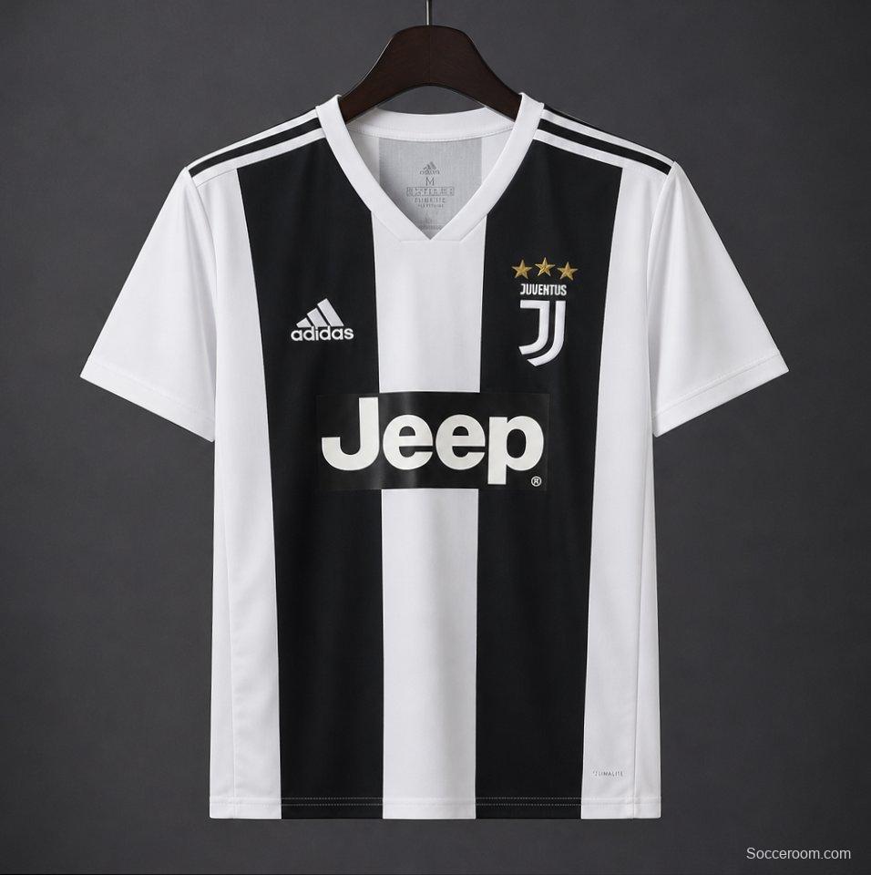 Retro 18/19 Juventus Home Jersey