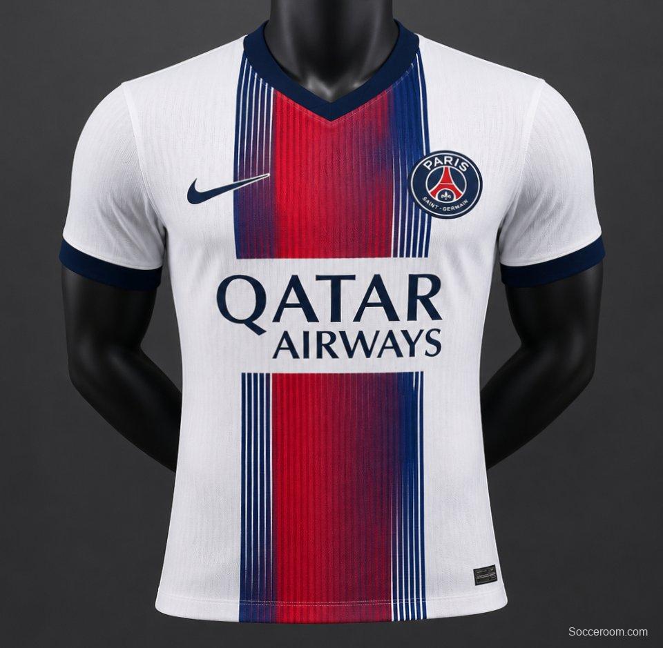 Player Version 26/27 PSG Away White Jersey