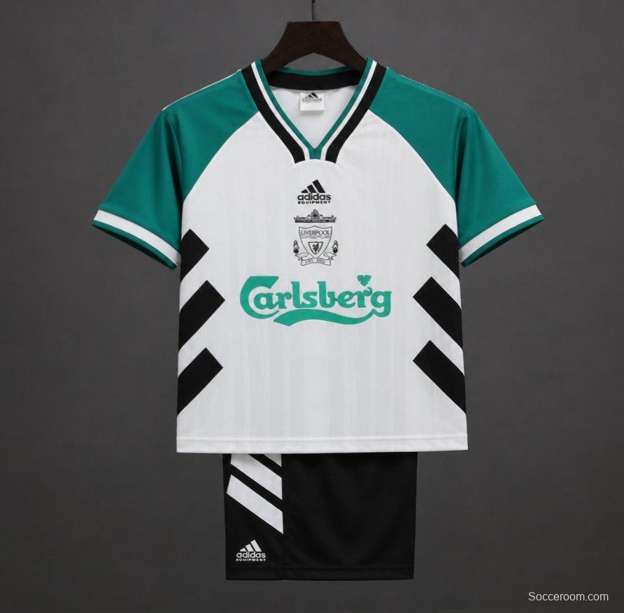 Retro Kids 93/95 Liverpool Away Jersey