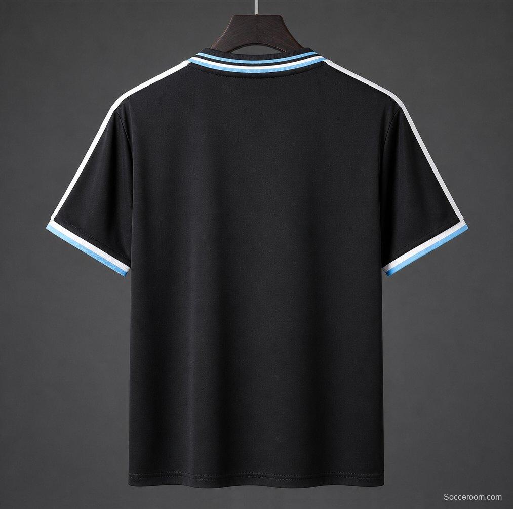 Retro1994 Argentina Away Black Jersey