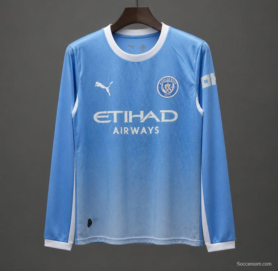 26/27 Manchester City Home Long Sleeve Jersey